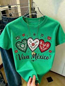 Women T-Shirts - Green - View 1