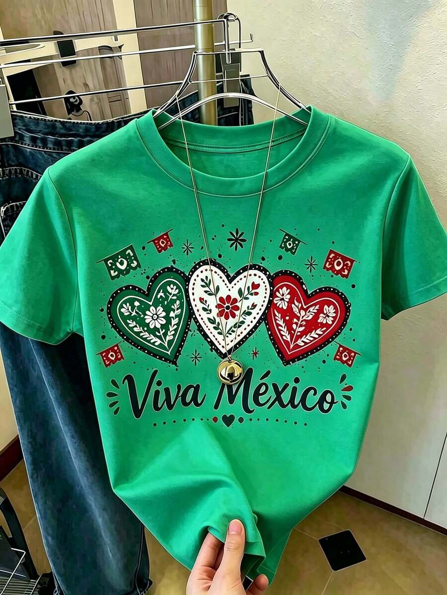 Women T-Shirts - Green - View 1