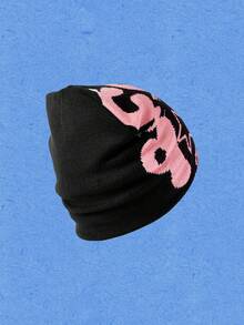 Popjeli Fashion Casual Street Dancing Hip Hop Beanie Women Winter Knitted Cap - Multicolor - View 8