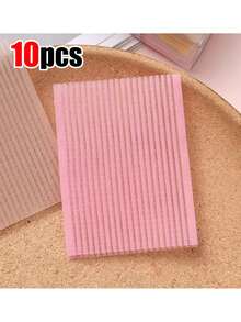 10pcs/1pc Boxed Women's Bangs Stickers, Adhesive Hair Accessories Magic Stickers, Hair Styling Tools, Hair Stickers, Magic Stickers - Multicolor - View 11