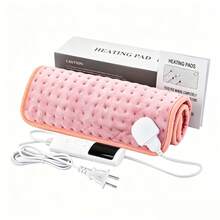 Hailicare Heating Pad, Warmth Essential, 9-Level Temperature Control, 4-Level Timer Heating Pad (60x30CM), Suitable For Winter, Premium Gift For Family And Friends, Exquisite Packaging - Pink - View 8