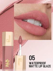 Pudaier Velvet Matte Lip Gloss, Long-Lasting Color, Smooth Application Without Clumping, No Cracking, Waterproof, Essential Makeup Tool, Perfect Gift For Women - 05 - View 7