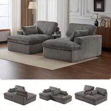 Sofas & Couches - Grey - View 2