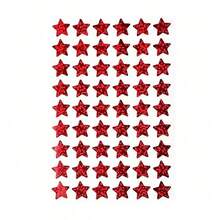 6 Colors Holographic Star Reward Stickers, Shiny Foil Star Stickers, Suitable For Children's Behavior Tracking Charts, School Classroom Student Teacher Supplies, 0.6 Inch Diameter - Six-color Five-pointed Star - View 6