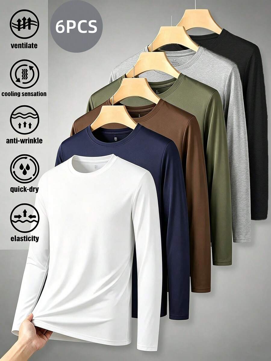 Men T-Shirts - 6PCS - View 1