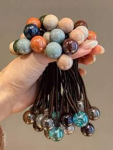 12C Includes Bright Orange, Random Colors, Whether Braiding, Ponytail Or Exquisite Hairstyle, Can Easily Create Vibrant Looks - Multicolor - View 2
