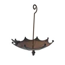 Bird Feeder, Outdoor Yard Universal, Reusable, Iron Umbrella Shaped Feeding Tool (Waterproof & Rust-Proof), Creative Bird Seed Holder, Also Suitable For Balcony, Garden, Windowsill, Yard Accessories, Bird Feeding Tool, Outdoor Decor, Garden Decor, Balcony Decor - Multi-color - View 9