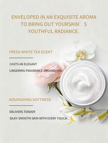 Elizabeth Arden White Tea Body Cream (Ginger Lily Scent), 400ml - Jiang Lily - View 4