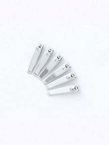 3pcs Silver Stainless Steel Nail Clippers, Straight Edge Nail Clippers Suitable For Men And Women Nail Care Tools - Silver - View 10