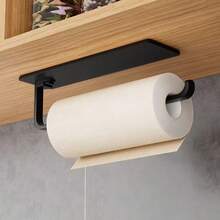 Tissue Holder Is Easy To Install; Suitable For Wall Or Under-Cabinet Mounting; Comes With A Plastic Dispenser And Storage Rack; Space-Saving And Stylish Design; Ideal For RV Kitchens And Bathrooms; For Storing Tissues. - Multicolor - View 16