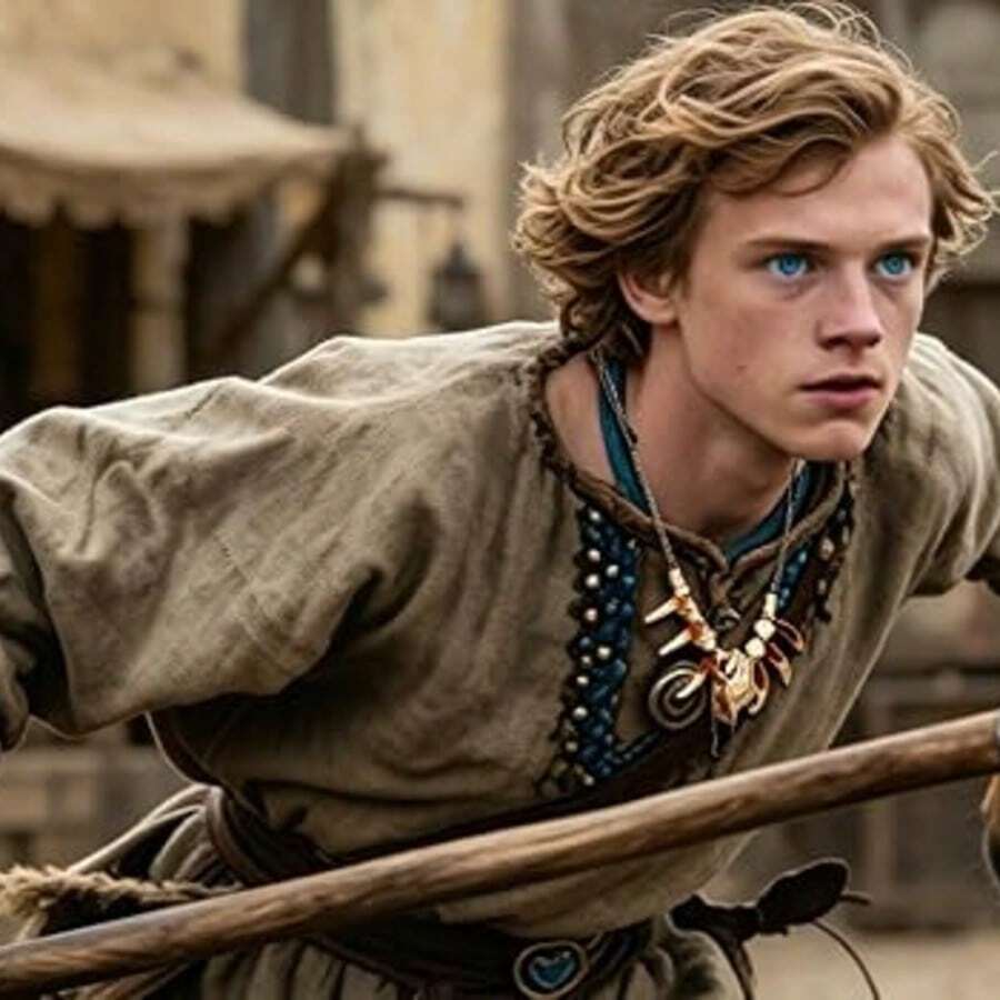 Kalung Tengkorak Gagak Viking, Kalung Gigi Tulang, Cocok untuk Barbar, Pagan, Prajurit, Bajak Laut, Cosplay Halloween, Pasar Fantasi, LARP, Gaya Abad Pertengahan, Aksesori Fantasi Unisex - A - View 1