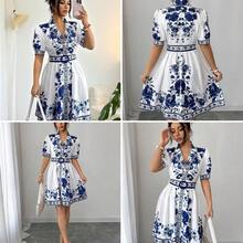 Women Short Dresses - Color as Pic - View 11