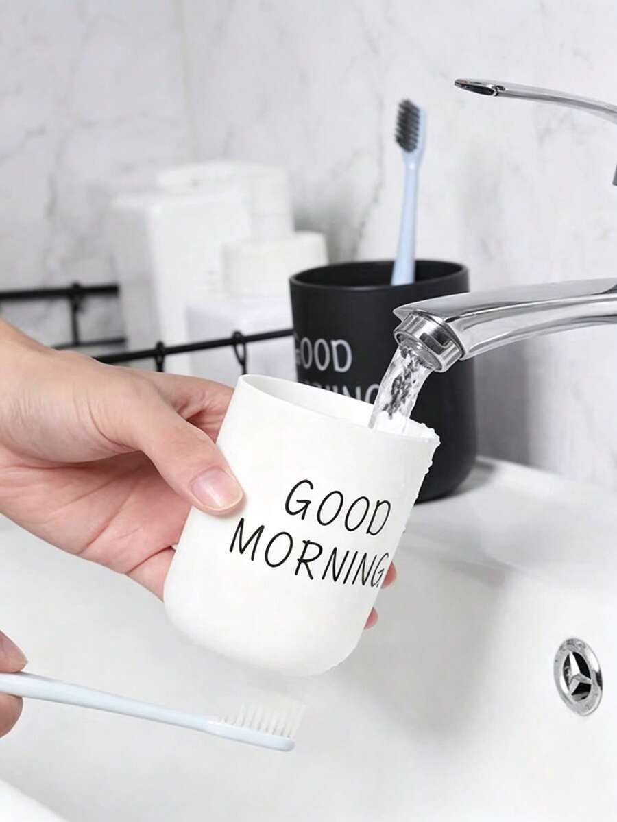 1pc Portable Universal Electric Toothbrush Storage Box, Semi-Transparent Toothbrush Holder, Dust-Proof Toothbrush Cover, Toothpaste/Toothbrush Case, Suitable For Home Daily Use And Business Travel, Outdoor Travel And Camping, Bathroom Decor - Multicolor - View 1