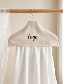 Personalized Hanger Covers, Customized Wedding Non-Slip Dress Hanger Covers, Customized Name Hanger Covers, Wedding Bride & Bridesmaid Memorial Gifts - Multicolor - View 2