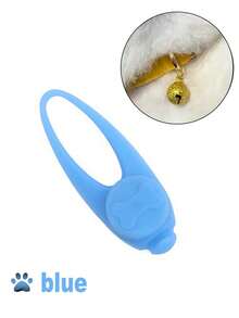 1pc Pet Night Glow Pendant, Dark Light Glow Anti-Lost Night LED Light, Suitable For Dogs, Cats, Teddy Dogs, Small Pets And Animals To Wear When Going Out, Pet Supplies - Multicolor - View 16