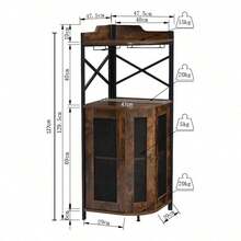 Bars & Wine Cabinets - Brown - View 10