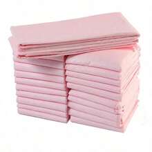20/40/50/100PCS Pink Pet Training Pads For Dogs, Super Absorbent Leak Proof Dog Pee Pads With Quick Dry Surface, Odor Control Waterproof Puppy Training Mats, 6 Layer Thickened Pet Urine Pads For Puppy Senior Dogs Indoor Apartment Crate Travel - Pink - View 15