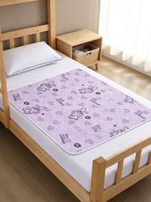 Washable Incontinence Bed Pad, Reusable Waterproof Protective Bed Pad, Suitable For Elderly, Women's Menstrual Isolation Pad, Home, Dormitory, Hospital Use - Multicolor - View 3