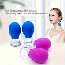 10PCS Silicone Cup, High Transparency Vacuum Suction Massage Cup, Household Silicone Facial Cup Set - Vacuum Suction Massage Cup, Soothing Muscles, Portable, Detachable, Essential For Returning To School - View 4