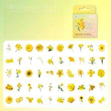 1 Set Waterproof PET Material Diary Stickers, Ins Style Creative Stickers, Scrapbook Material Paper, Office Marking Use - Multicolor - View 16