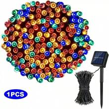 Solar Powered LED String Lights, IP65 Waterproof, 8 Lighting Modes, Auto On/Off, Suitable For Trees, Yard, Patio, Wedding, Christmas, Home Party Decoration Outdoor Hanging Lights - Multicolor - View 14