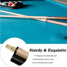 2 Sets Copper Billiard Cue Screws Pool Cue Joint Pool Sticks Hardware Pool Cue Joint Connecting Screws Billiard Extension Screws Combination - Yellow - View 7