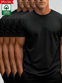 Men T-Shirts - Black - View 13