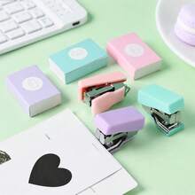 1 Set Stapler And Staples, Cute Desktop Stapler Set For Office Desk, Back To School Supplies, Christmas Gift - Sets - View 9