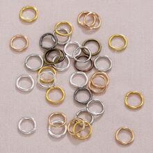 200Pcs 3-12mm Single Loop Open Jump Rings, Round Connector Rings For Necklace, Bracelet And Pendant Connection, Essential Accessories For DIY Jewelry Making - Jump Rings - View 7