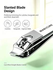 New 6pcs Printed Nail Clipper Set Cute Pet Series Straight Edge Nail Clipper/Angled Nail Clipper/Nail File/Eyebrow Scissors/Ear Pick/Cuticle Pusher Set Multi-Function Portable Manicure Set With Cute Packaging Box Gift Choice - Multicolor - View 3