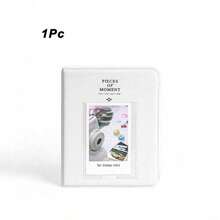64-Slot 3-Inch Photo Album, Diamond Grid Cover, Insert-Style Mini Photo Storage Book, Suitable For Fujifilm Mini Cards, Travel Memory Collection, Daily Display - View 9