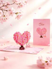 Butterfly Flower Birthday Card, 3D Pop-Up, Butterfly Flower With Note Card And Envelope, Suitable For Mother's Day, Anniversary, Thanksgiving, Birthday Party, Holiday Greetings, Daily Greetings, Spring Arrival, Wishing You A Wonderful Day! Christmas Card, For Everyone - Single Piece - View 9