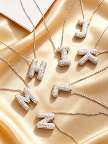 Silver Box Chain + Letters