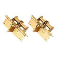Basics Self-Closing Door Hinge Multi-Functional Hinges Automatic Door Closer For Left And Right Hand Door - 2pcs - View 7