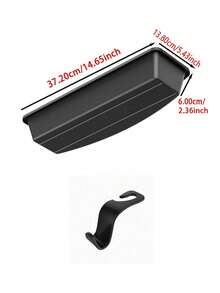 Car Seat Storage Box With Car Hook, Suitable For Most Car Models, Front And Rear Seat Space Organizer, Hidden Tray, Efficient Car Parts Storage, Car Organizer, Perfect For Work, Business, Commute, Easy To Carry, Multi-Functional Storage Box, Wedding Gift, Father's Gift, Birthday Gift, Holiday Souvenir, Graduation Gift - A - View 6