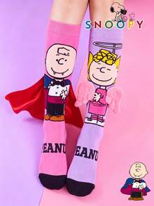 1 Pair Snoopy 3D Decorative Children's Socks, Christmas Creative 3D Cape Kids Leg Socks, Gift Socks - Multicolor - View 2