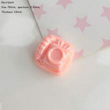 High Quality Acrylic UV Color Camera Vertical Hole Bead, DIY Christmas Holiday Bracelet, Mobile Phone Chain Pendant Accessories - Multicolor - View 22