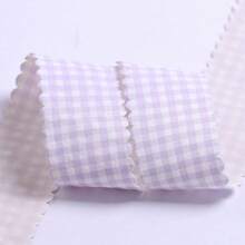 Wavy Edge Plaid Ribbon, DIY Bows, Suitable For Baking, Flowers, Clothing Decoration, Fashion Accessories, Valentine's Day Gift - View 6
