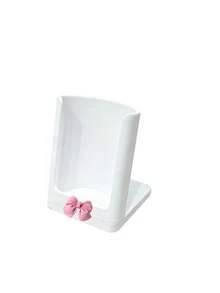 Remote Control Storage Rack With Bow, Creative Desktop Organizer, TV/Air Conditioner/DVD Remote Control Holder, Non-Slip Wide Base, Durable And Stable, Suitable For Coffee Table, TV Stand, Home Decor, Also As A Practical Housewarming Gift, Practical Storage Rack, Desktop And Drawer Organizer, Remote Control Holder (Self-Assembly) - Multicolor - View 10