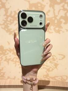奢華純色亮面手機殼，相容 iPhone 17 Pro Max 16 15 14 13 12 11 Pro Max，鏡頭保護，極簡純色可愛優雅手機殼，相容 iPhone 17 Pro Max 16 Pro Max 17 Pro 15 Pro Max 14 Pro Max 13 Pro Max，新款手機殼相容 iPhone 18 Pro Max 18 Pro，手機保護殼 - 彩色 - 查看 4