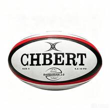 CHBERT British Rugby PU Machine-Stitched Training And Match Ball Size 5 Red Black White - Multicolor - View 11