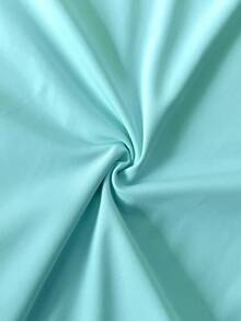 Women's Long Sleeve V-Neck Tie Front 2 Pieces Set - Teal - View 8
