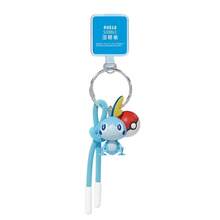 MINISO Pokémon 水滴造型角色鑰匙圈，附寶可球吊飾與藍色掛繩，適合手提包、背包、鑰匙，生日與聖誕禮物 - 4 - 查看 8