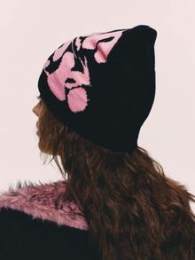 Popjeli Fashion Casual Street Dancing Hip Hop Beanie Women Winter Knitted Cap - Multicolor - View 7