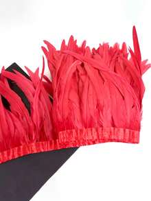 Women's Gothic Black Feather Shoulder Wings Fabric, Vintage Holiday Halloween Crow Swan Witch Costume Accessory - Multicolor - View 8