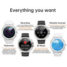 PANDA Watch 8 Classic adalah jam tangan pintar multifungsi yang dilengkapi dengan fitur pelacakan aktivitas, konektivitas Bluetooth, panggilan suara, notifikasi pesan, pemantauan kesehatan, jam alarm, pedometer, dan layar sentuh definisi tinggi. - Putih - View 8