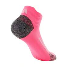Adidas Spring/Summer Unisex Comfortable Running Sports Boat Socks Casual Socks 1 Pair JP2623 - Bright Pink/Metallic Silver - View 2