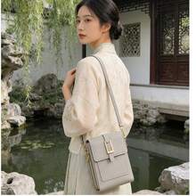 Portable Dual-Layer Phone Bag For Daily Commute - Multicolor - View 12