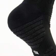 Adidas Kaos Kaki Olahraga Kasual Klasik Nyaman Unisex Musim Semi/Gugur, 1 Pasang, JP0132 - Hitam/putih - View 4