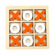 2026-New Hot-Selling, 1pc Wooden XO Tic Tac Toe Game Suitable For Party Gatherings - Birthday Gift - Gift - Easter Gift - Perfect Gift - Gift - Graduation Gift - Gift - Multicolor - View 5